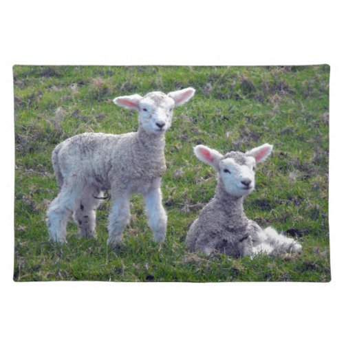 New Zealand Lambs Cloth Placemat