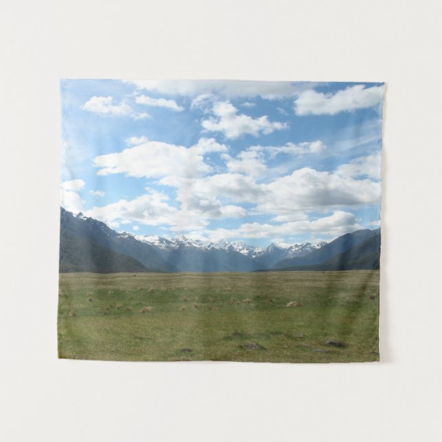 New Zealand landscape Tapestry (Front (Horizontal))
