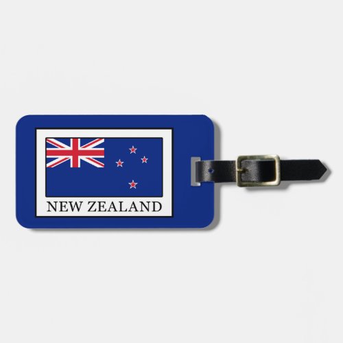 New Zealand Luggage Tag