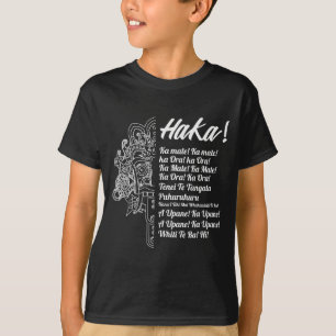 New Zealand Maori Haka - Ka Mate Rugby Tee