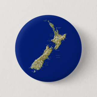 New Zealand Map Button