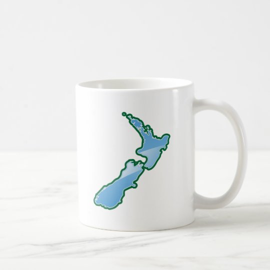 New Zealand MAP Coffee Mug