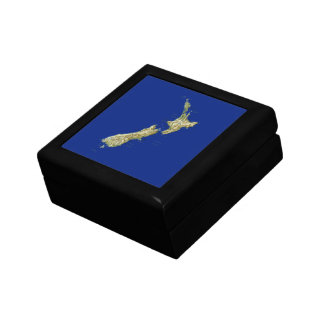 New Zealand Map Gift Box