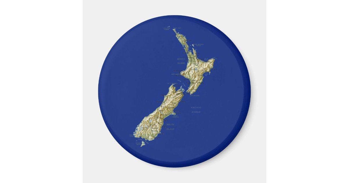 New Zealand Map Zazzle