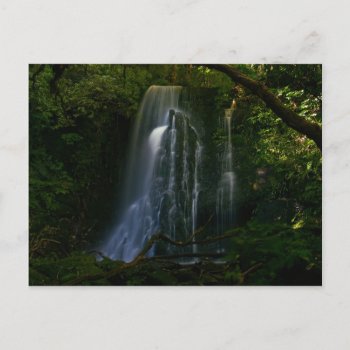 New Zealand: Matai Falls Postcard by vladstudio at Zazzle