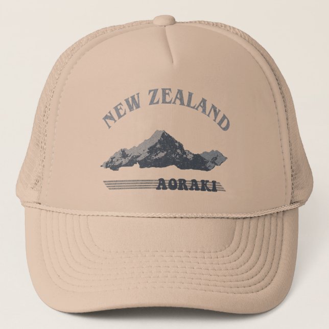 New Zealand Mount Cook Aoraki Hat (Front)