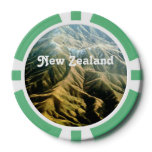 New Zealand Mountains Poker Chips