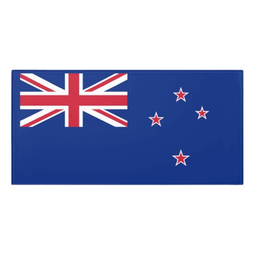 New Zealand National Flag Kiwis Oceania Door Sign