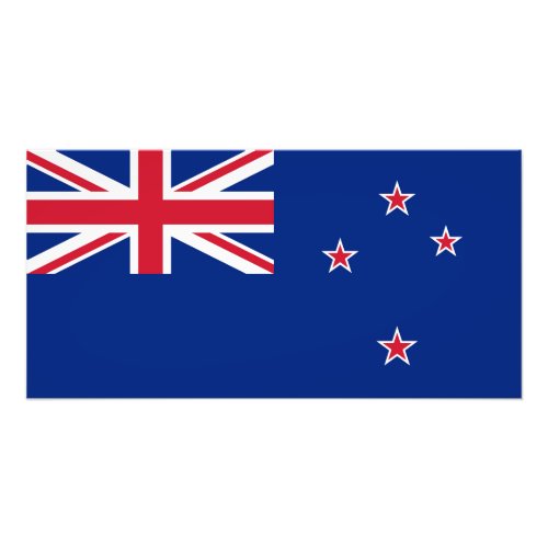 New Zealand National Flag Kiwis Oceania Photo Print