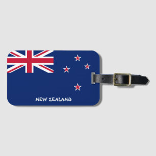 New Zealand National Flag Patriotic Luggage Tag
