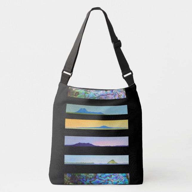 NEW ZEALAND NORTH ISLAND LANDSCAPES CROSSBODY BAG (Front)