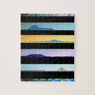 NEW ZEALAND NORTH ISLAND LANDSCAPES JIGSAW PUZZLE