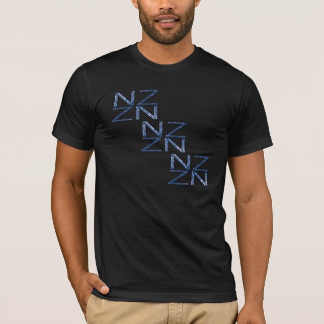 New Zealand NZ Symbol Patriotic Shirt (Front)