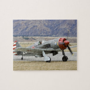 New Zealand, Otago, Wanaka, Warbirds Over 7 Jigsaw Puzzle