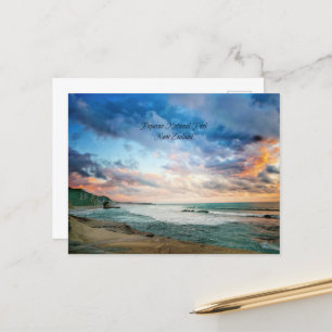 New Zealand, Paparoa National Park, Postcard