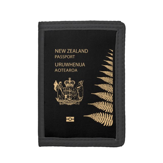 New Zealand Passport Wallet (Front Vertical)