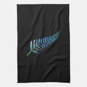 NEW ZEALAND PAUA FERN KITCHEN TOWEL