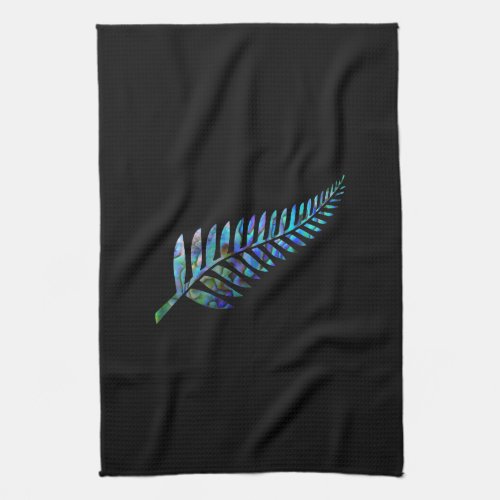 NEW ZEALAND PAUA FERN KITCHEN TOWEL