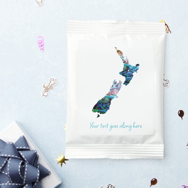 NEW ZEALAND PAUA MAP LEMONADE DRINK MIX (Packets)