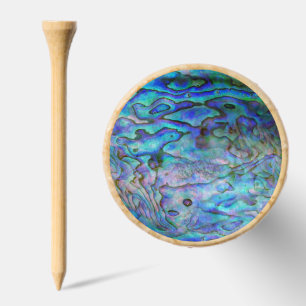 NEW ZEALAND PAUA SHELL GOLF TEES