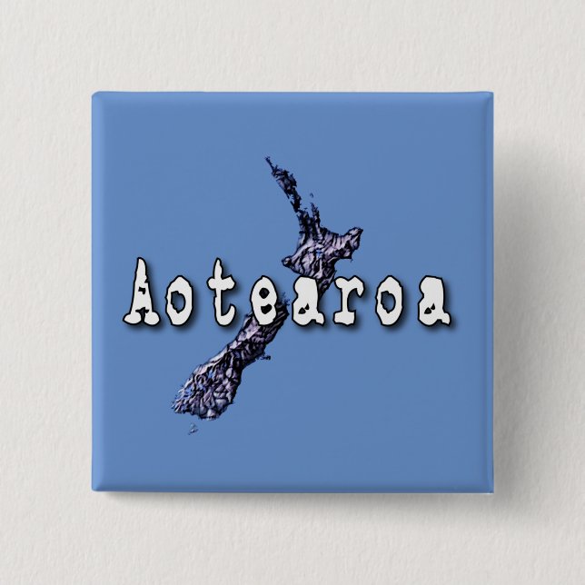 New Zealand Pinback Button (Front)