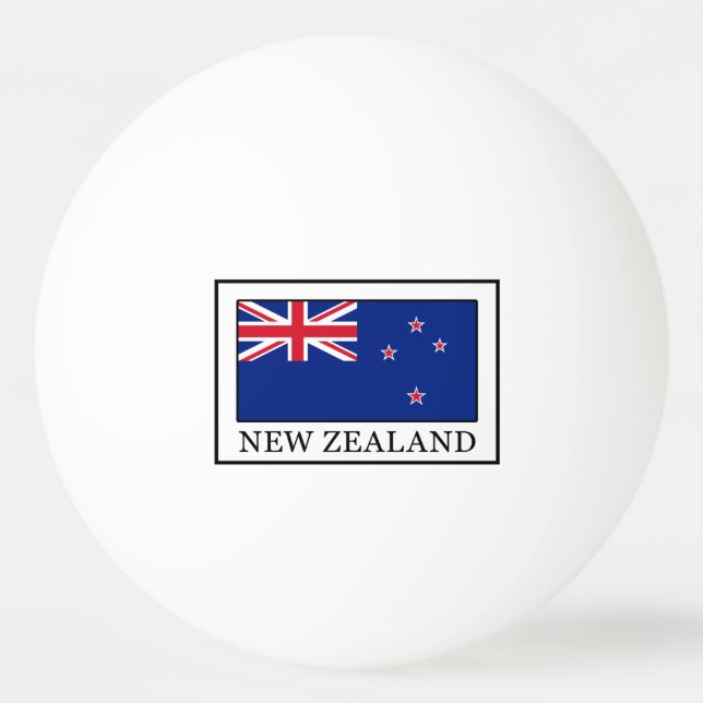 New Zealand Ping Pong Ball (Front)
