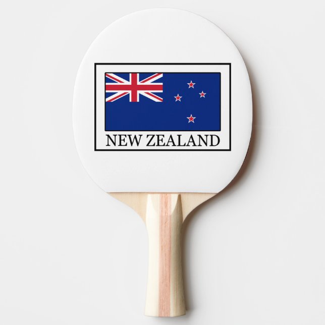 New Zealand Ping-Pong Paddle (Front)