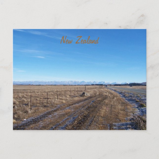 New Zealand Postcard (Front)
