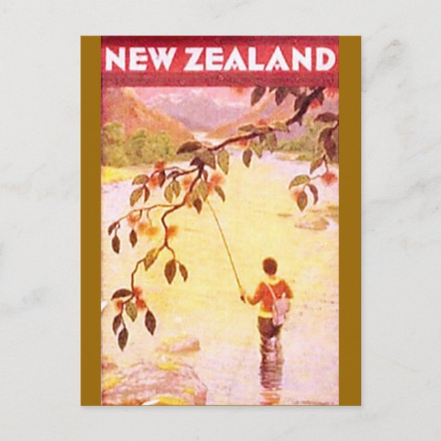 New Zealand Postcard (Front)