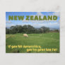 New Zealand Postcard -- if you hit a Antarctica