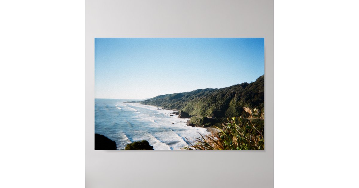 New Zealand Poster Zazzle
