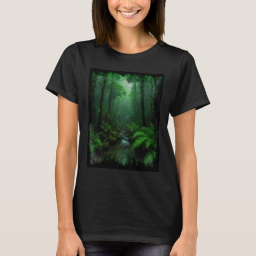 New Zealand Rainforest T_Shirt