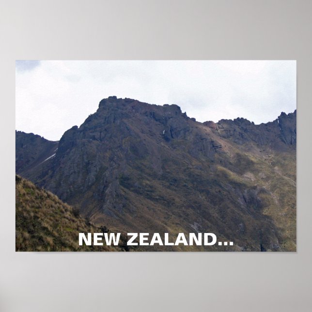 New Zealand Rocks- Flight of the Conchords Poster (Front)