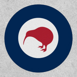 New Zealand roundel country flag symbol kiwi army  Patch