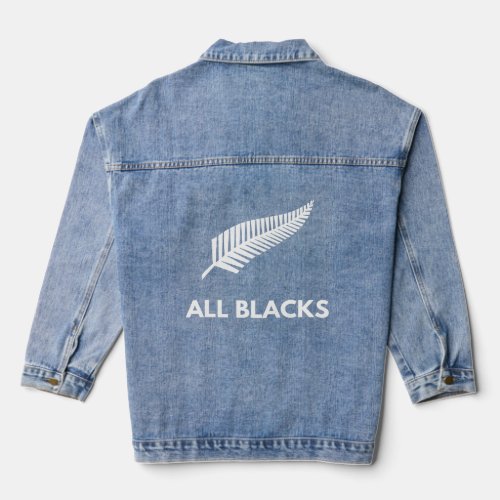 New Zealand Rugby  Denim Jacket