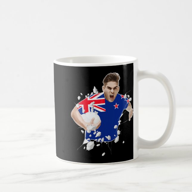 New Zealand Rugby Jersey 2021 New Zealand Rugby  Coffee Mug (Right)