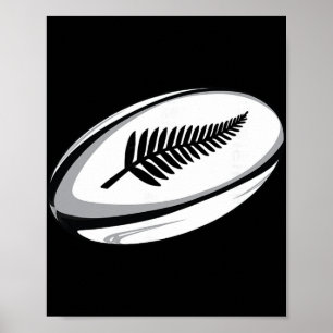 New Zealand Rugby Jersey Poster
