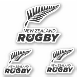 NEW ZEALAND RUGBY -TEAM STICKER