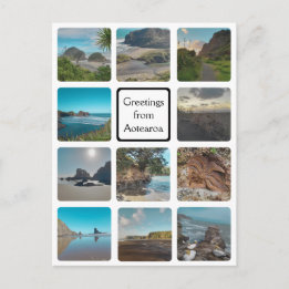 New Zealand Sea View Instagram Gallery Postcard