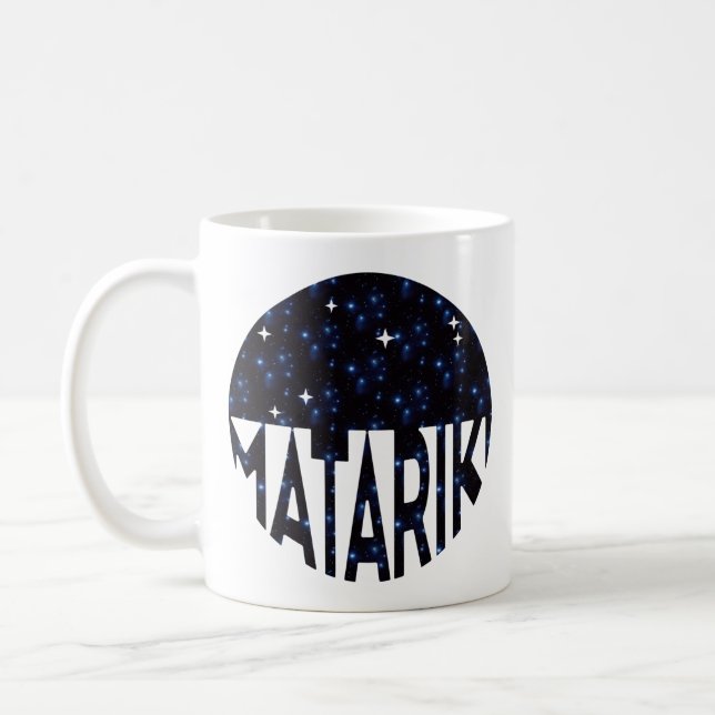New Zealand Seven Sisters Maori MATARIKI 2b Coffee Mug (Left)