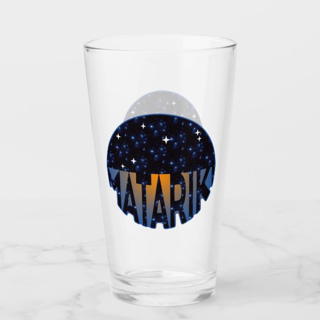 New Zealand Seven Sisters Maori MATARIKI 2c Glass (Front)