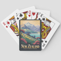 New Zealand Sheep Illustration Travel Art Vintage