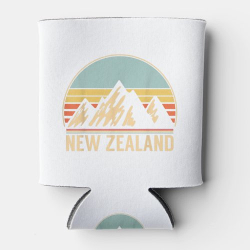 New Zealand Shirt Vintage Mountains Backpacking Gi Can Cooler