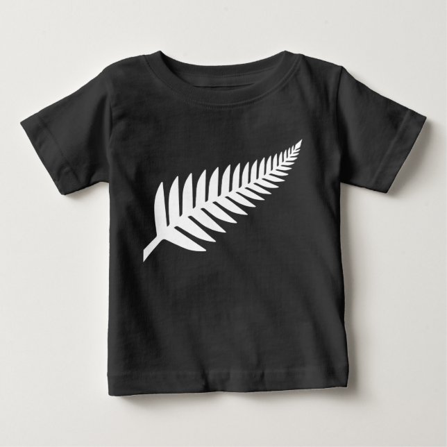 New Zealand Silver Fern  Baby T-Shirt (Front)