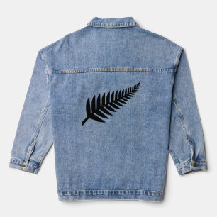 New Zealand Silver Fern Denim Jacket