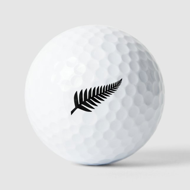 New Zealand Silver Fern  Golf Balls (Front)
