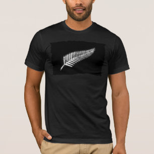 New Zealand Silver Fern Patriotic T-Shirt