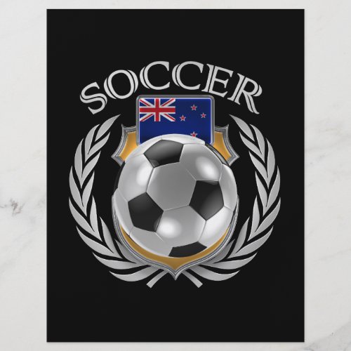 New Zealand Soccer 2016 Fan Gear Flyer