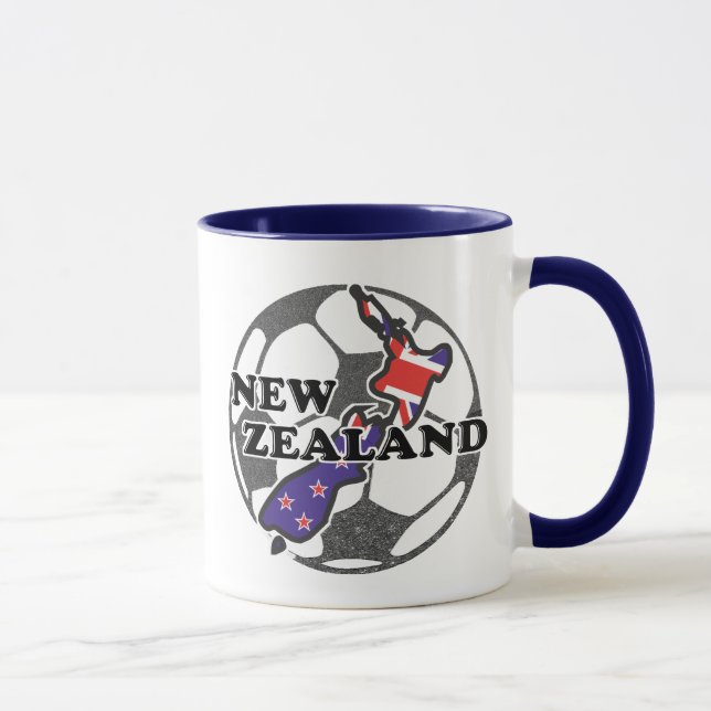 New Zealand Soccer Coffee Mug (Right)