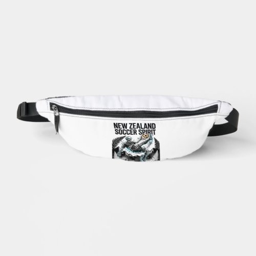 New Zealand Soccer Spirit Skeleton Striker Nations Fanny Pack